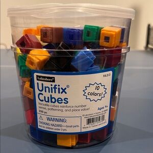 Lakeshore Unifix Cubes - Colorful Educational Blocks